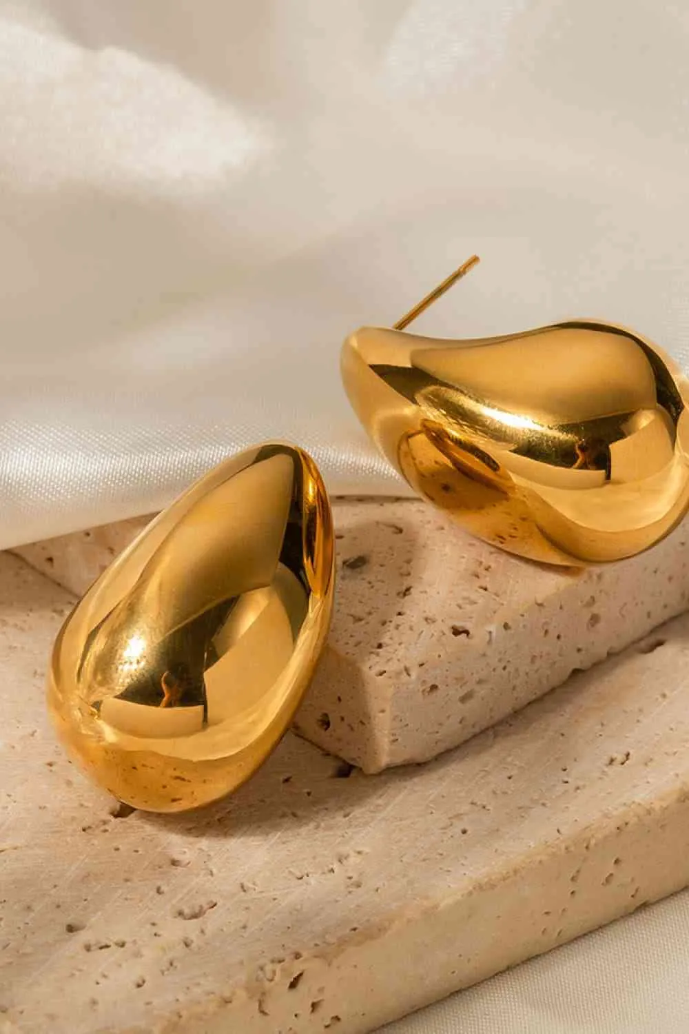 18K Gold-Plated Copper Earrings