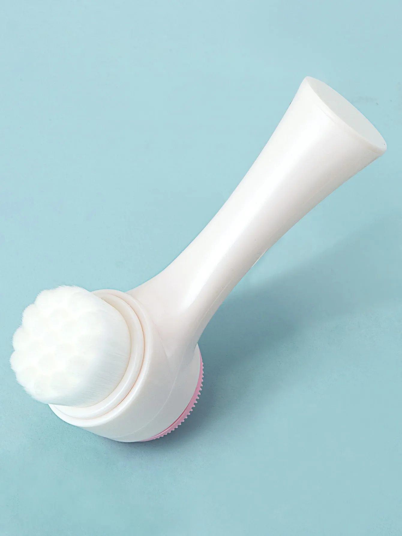 1pc Double Head Face Cleansing Brush