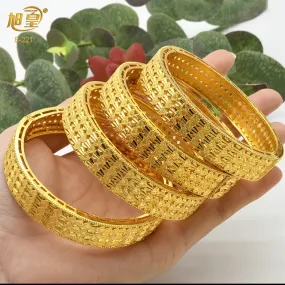 1pcs Arabic Middle East Jewelry Bangles Women Charm Bracelets