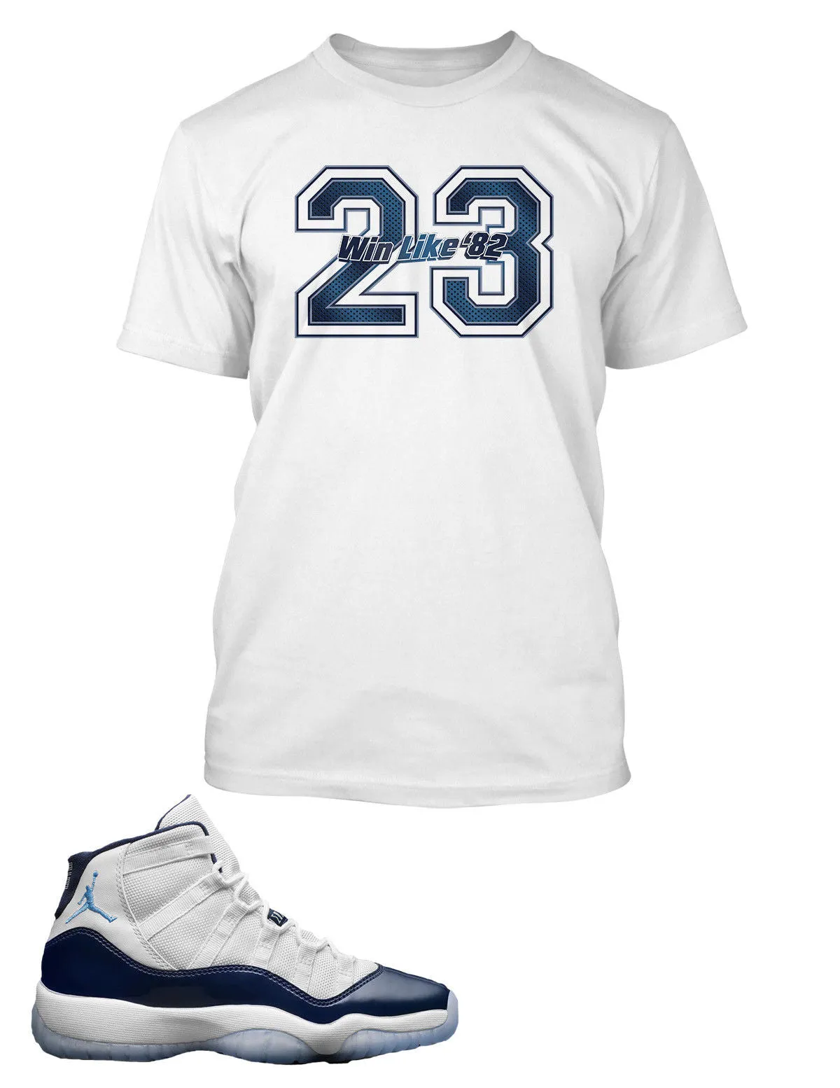 23 T Shirt to Match Retro Air Jordan 11 Win Like 82 Shoe