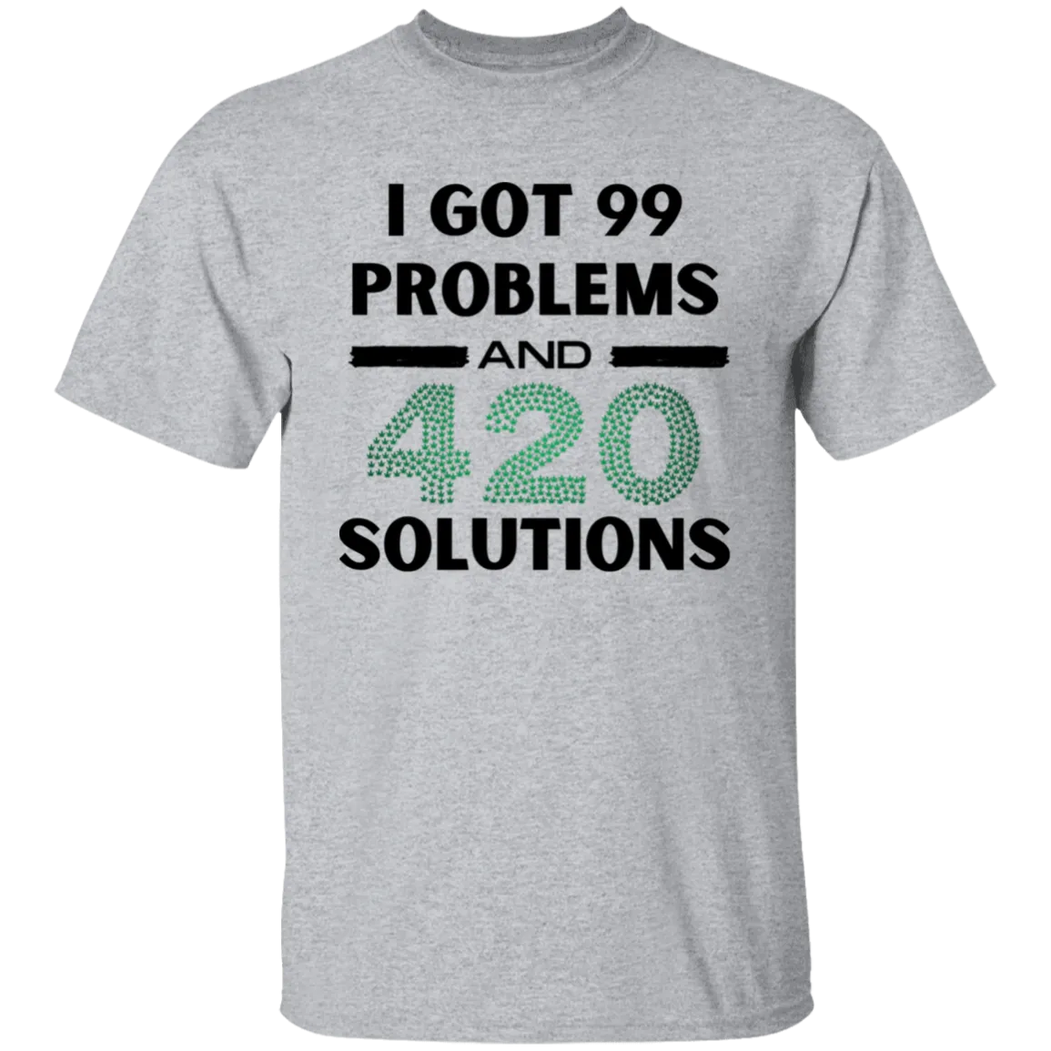 420 Solutions (Black) T-Shirt