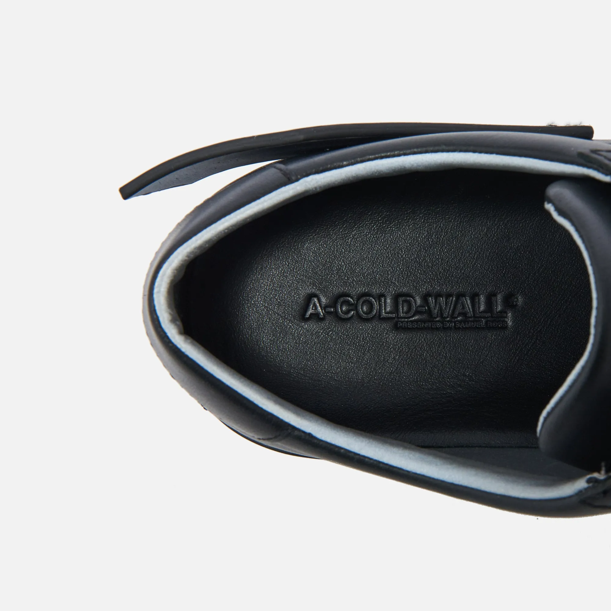 A-Cold-Wall* Shard Leather Shoe - Black