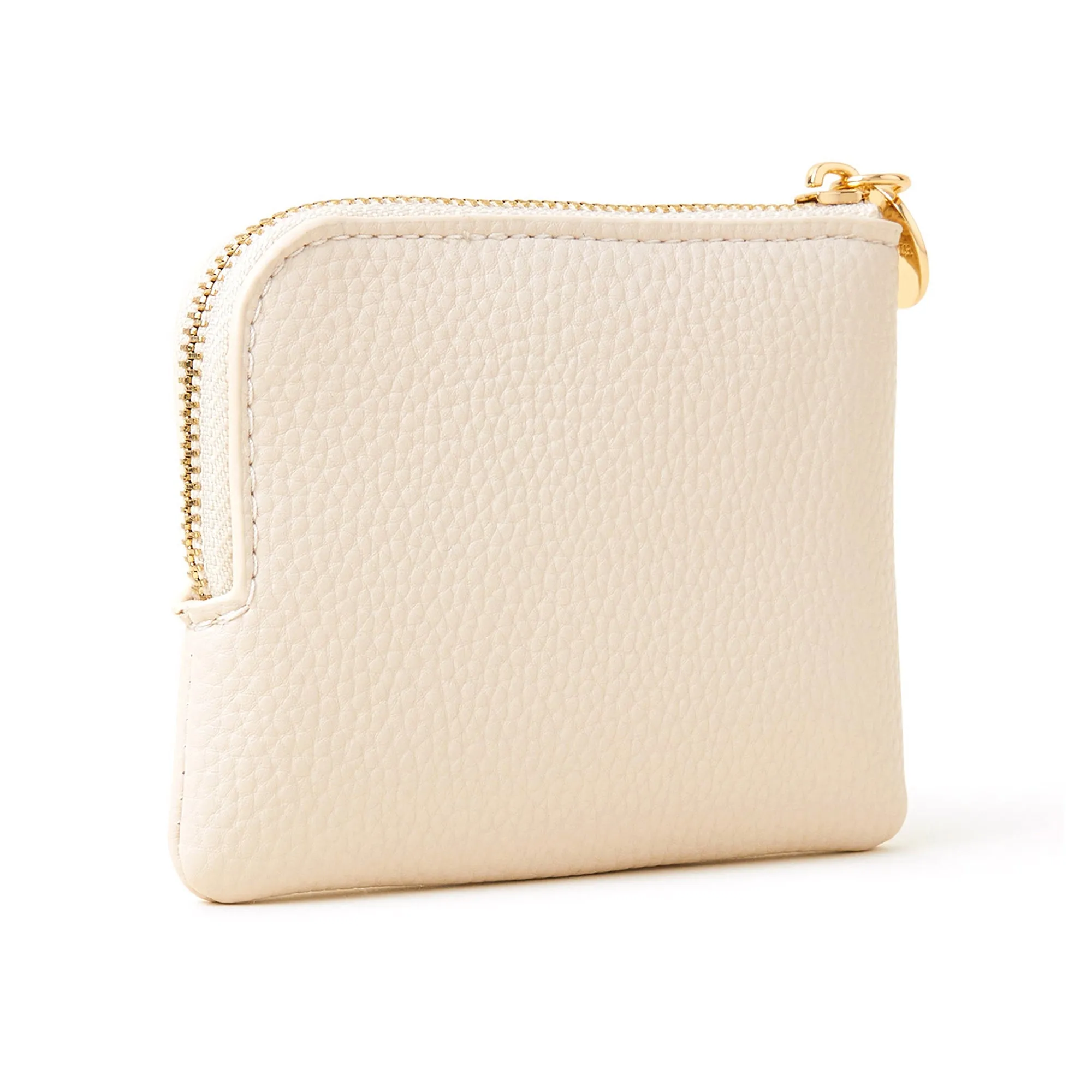 Accessorize London Women's Cream (A) Initial Coin Purse