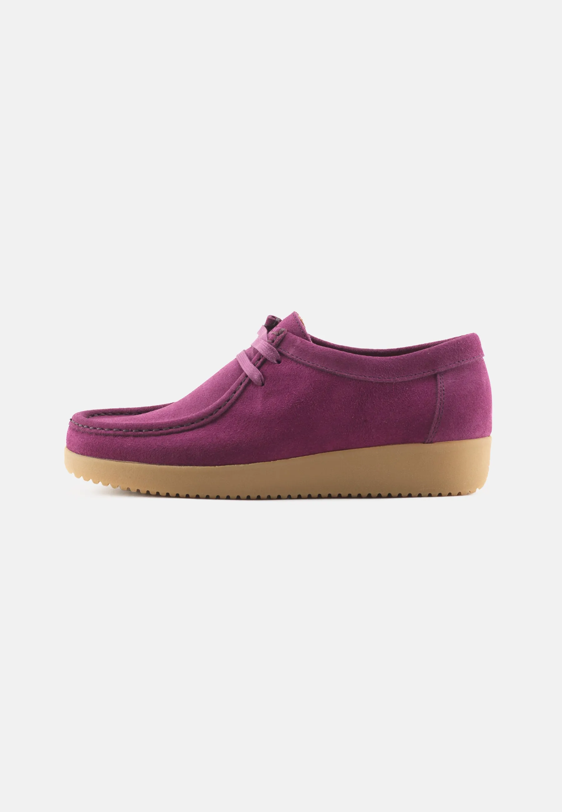 Alba Sko Suede - Dark Berry