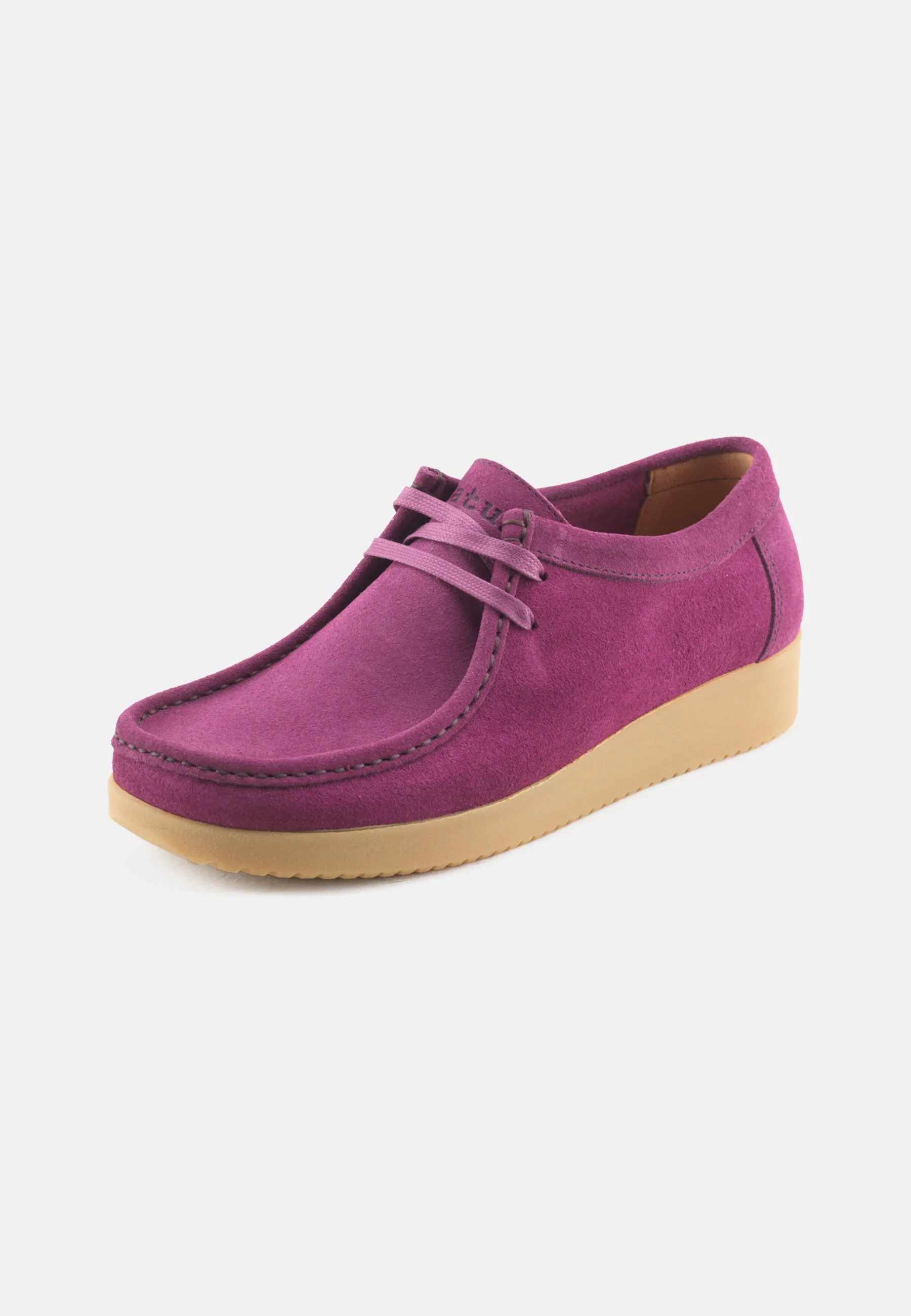 Alba Sko Suede - Dark Berry