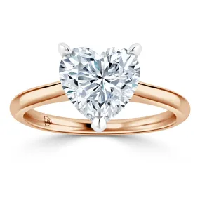 Alexandra - 18ct Rose Gold - Heart