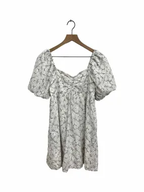 ALTAR'D STATE WHT/BLK Floral Women Size S Dress