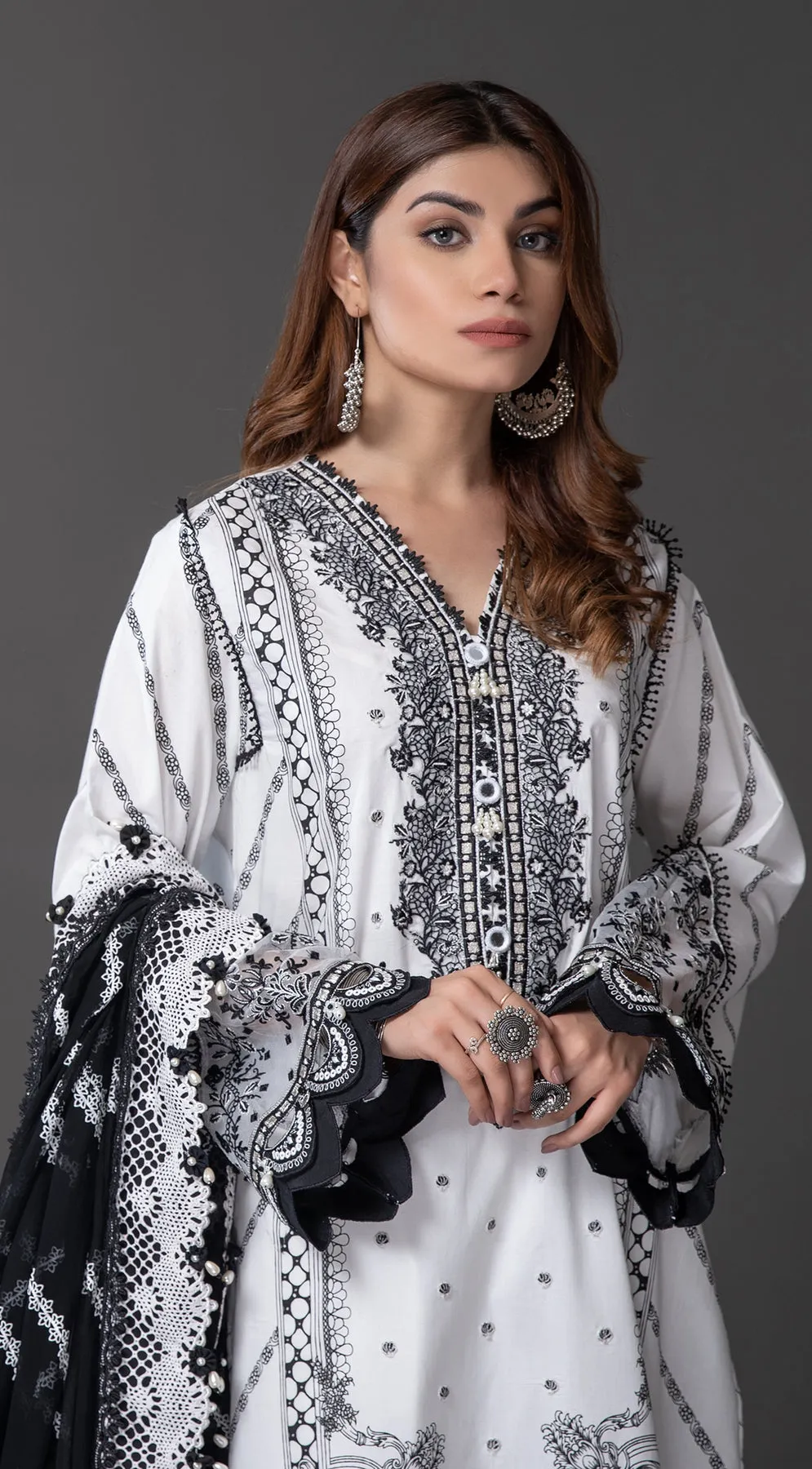 Anaya Unstitched 3 Piece Urwa