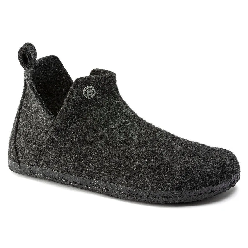 Andermatt Men's Shearling Slipper - Anthracite