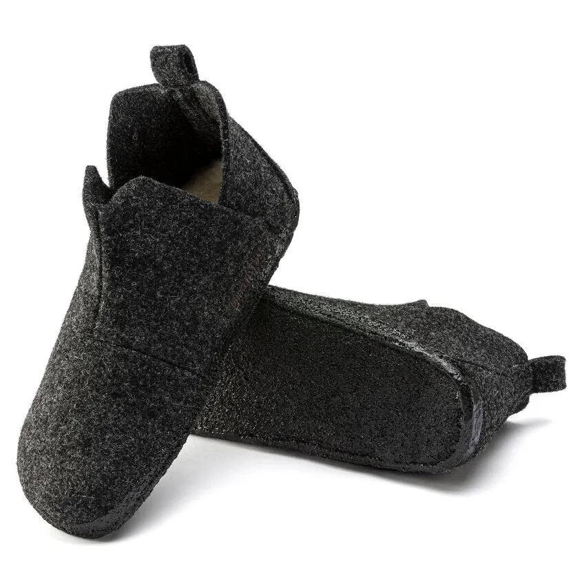 Andermatt Men's Shearling Slipper - Anthracite