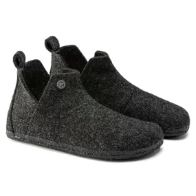 Andermatt Men's Shearling Slipper - Anthracite