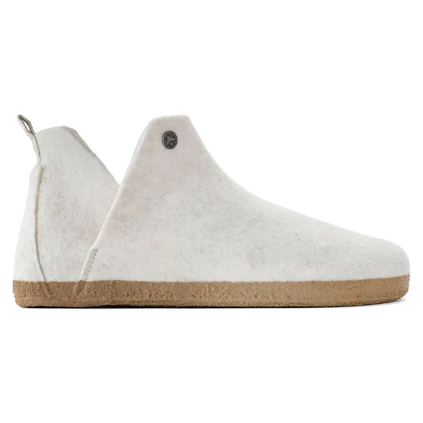 Andermatt Shearling Bootie Slipper - Ecru Wool