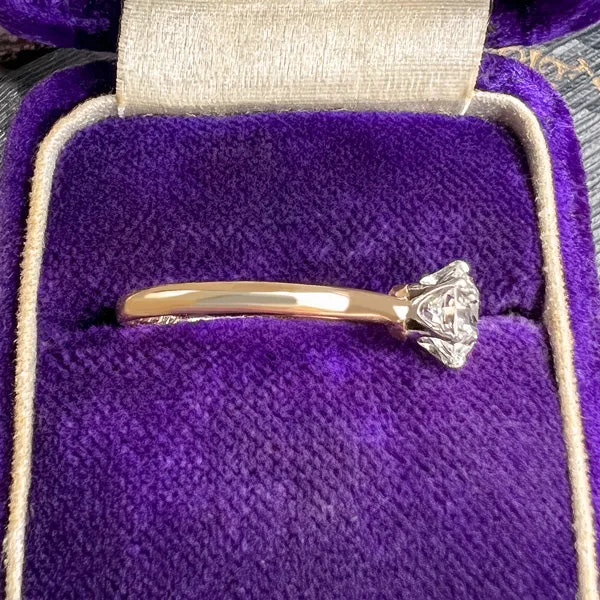 Antique Tiffany & Co Engagement Ring, Old Euro. 0.88ct., 1911