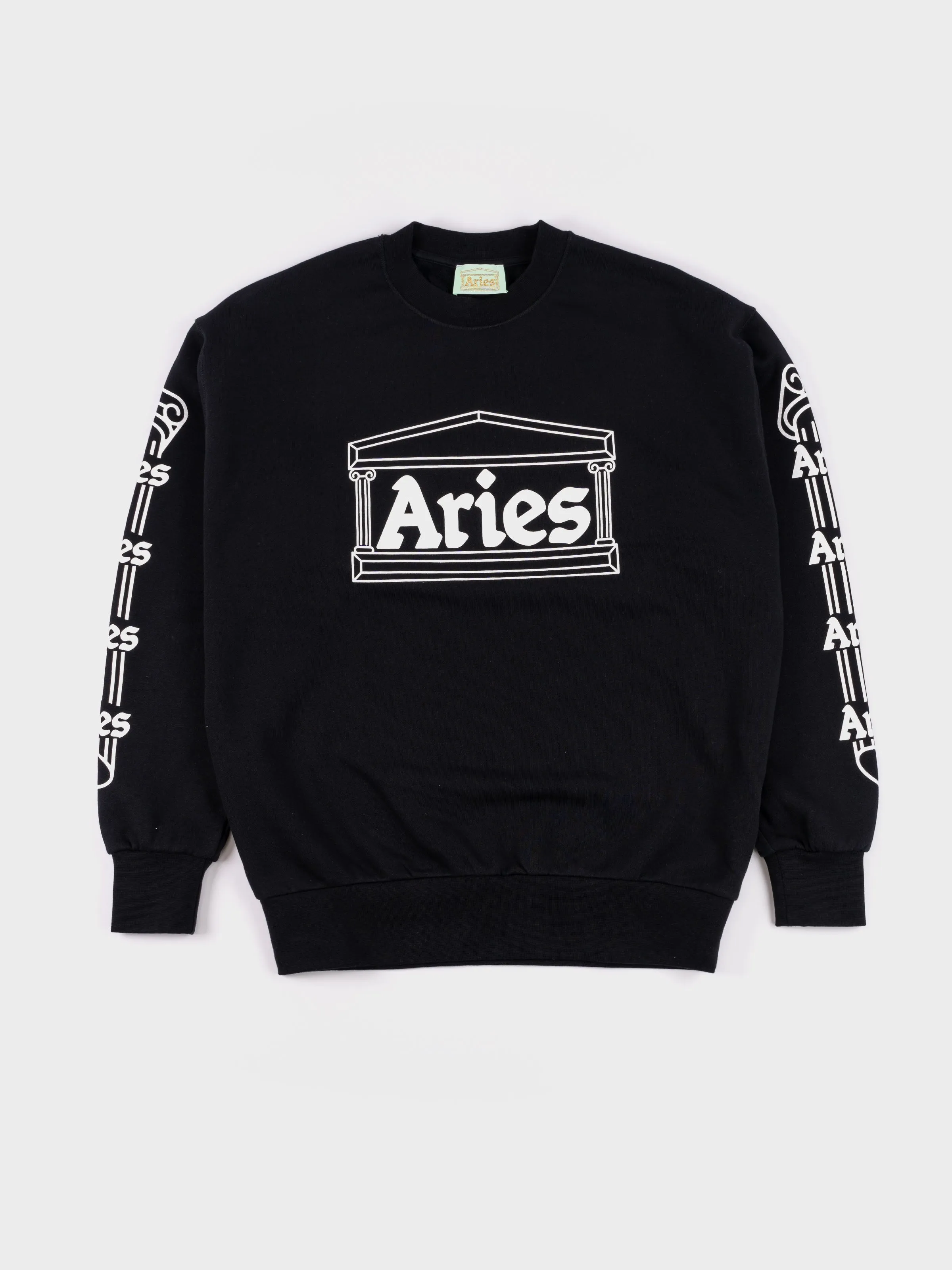 Aries Temple Sweat - Black