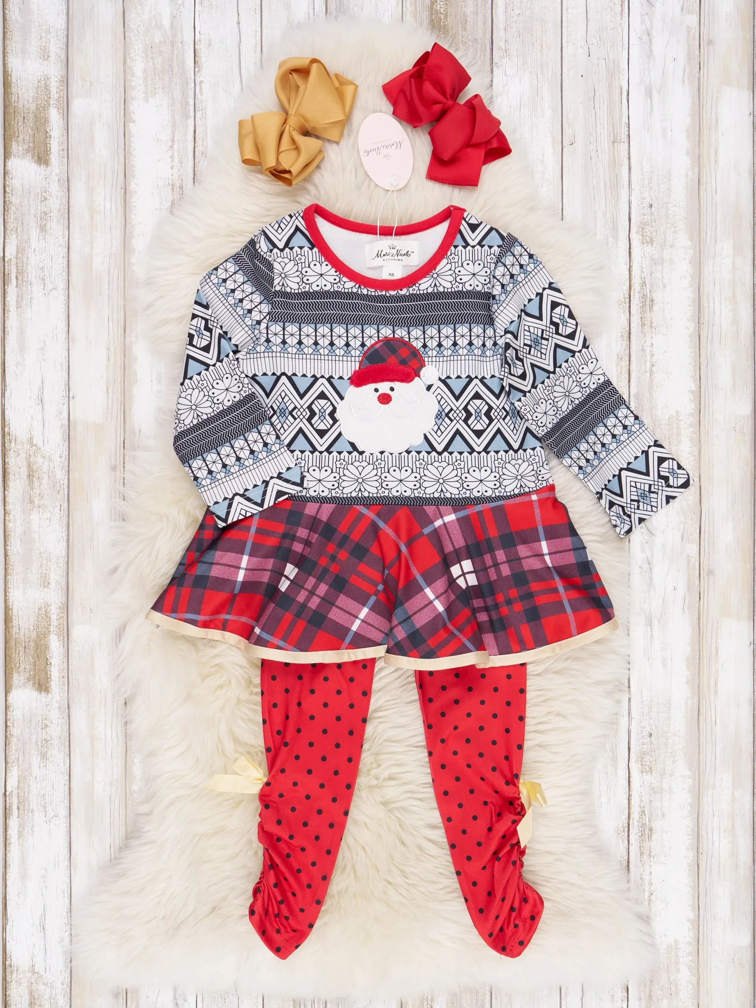 Aztec Santa Ruffle Outfit