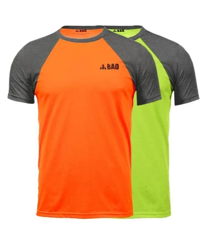 Bad Trademark Raglan Hi Vis S/S T-Shirt