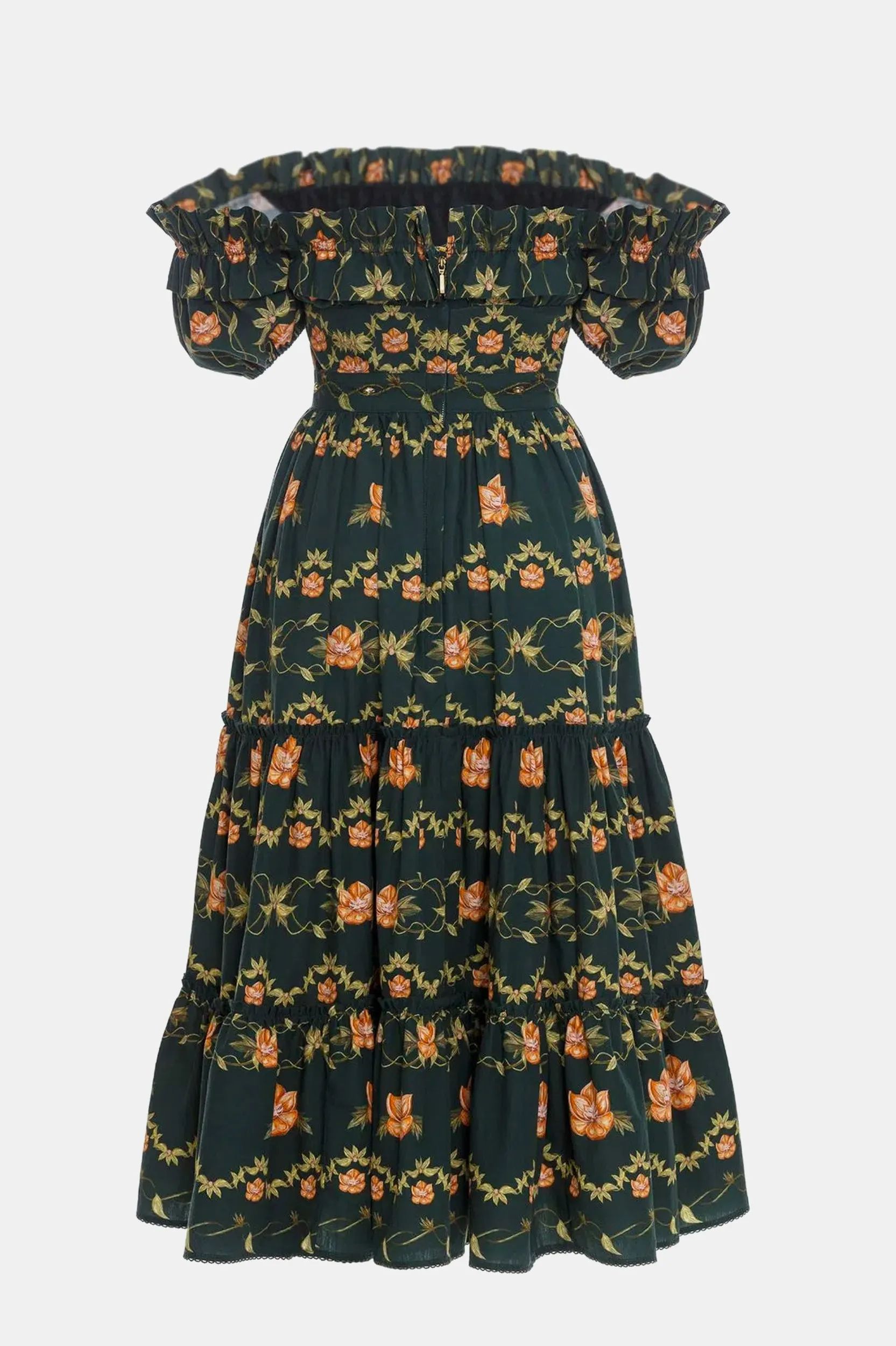 Banana Esoterico Cotton Midi Dress