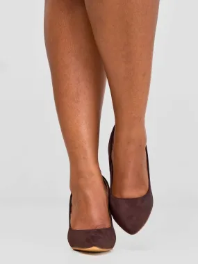 Be Unique Sachi Temptation Chunky Heel - Brown