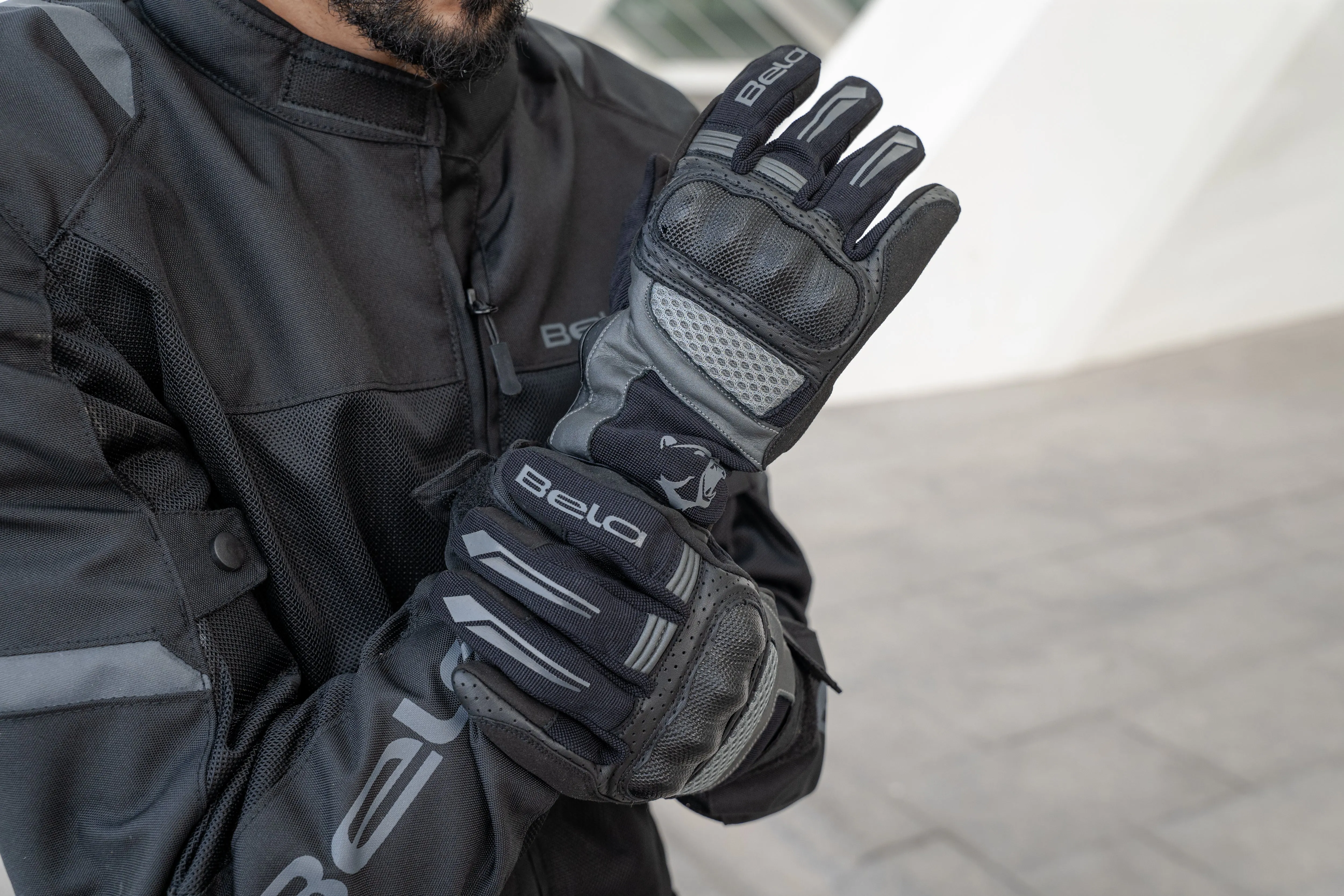 BELA Hero Air  - Summer Mesh Gloves - Black