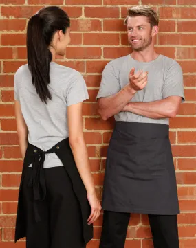 BENCHMARK HOSPITALITY- FITZROY HALF WAIST APRON - AP06