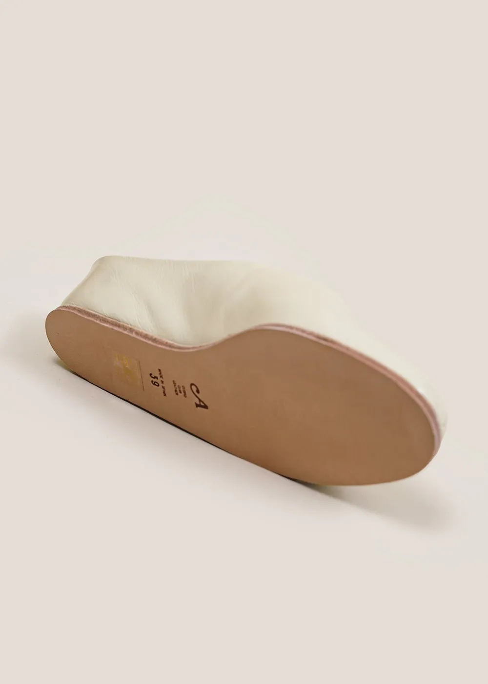 Bianco Bao Walk Mules