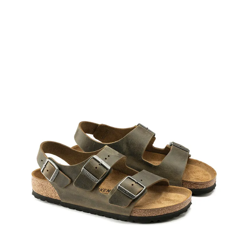 BIRKENSTOCK SANDALO MILANO 1023440 VERDE