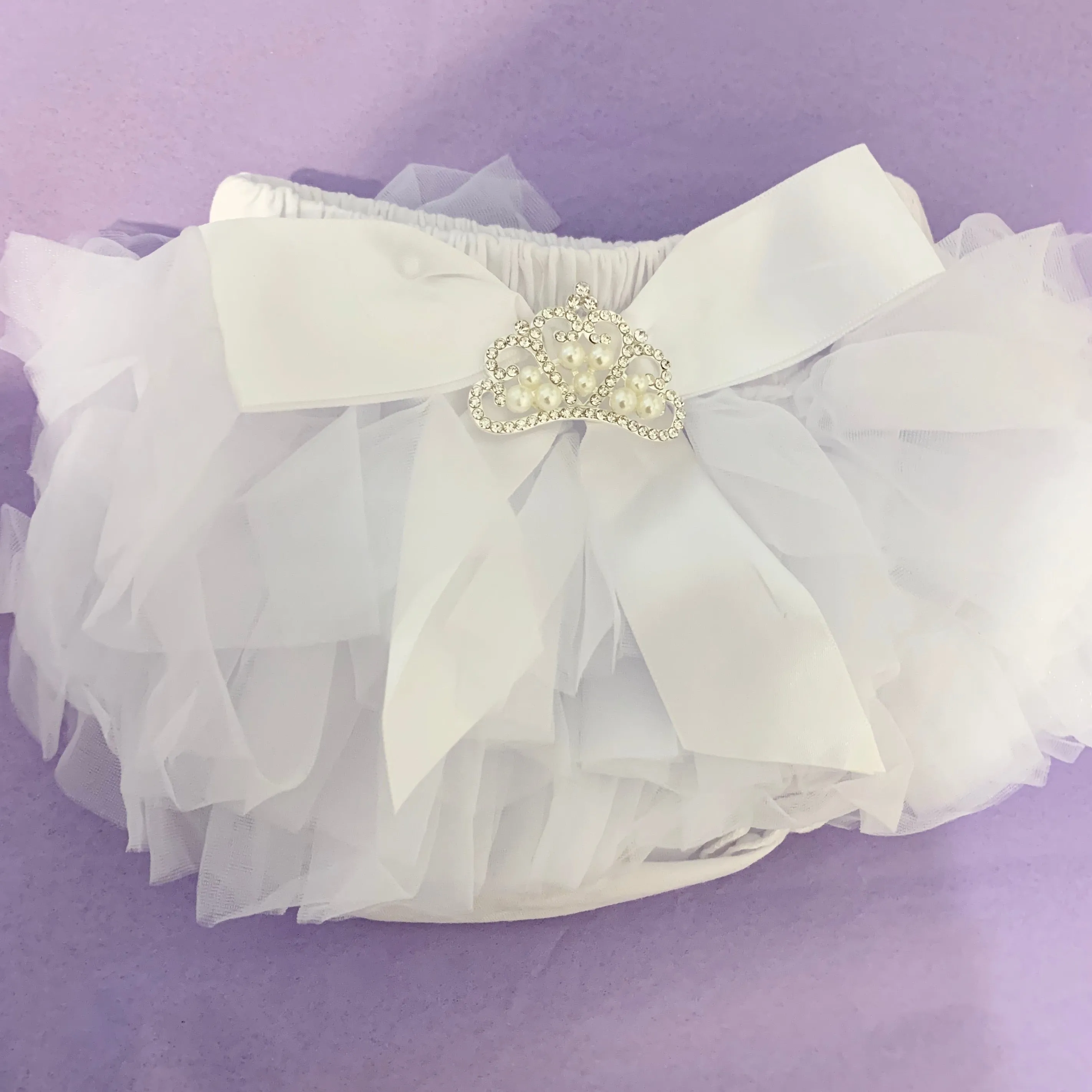 Bloomers with princess crown