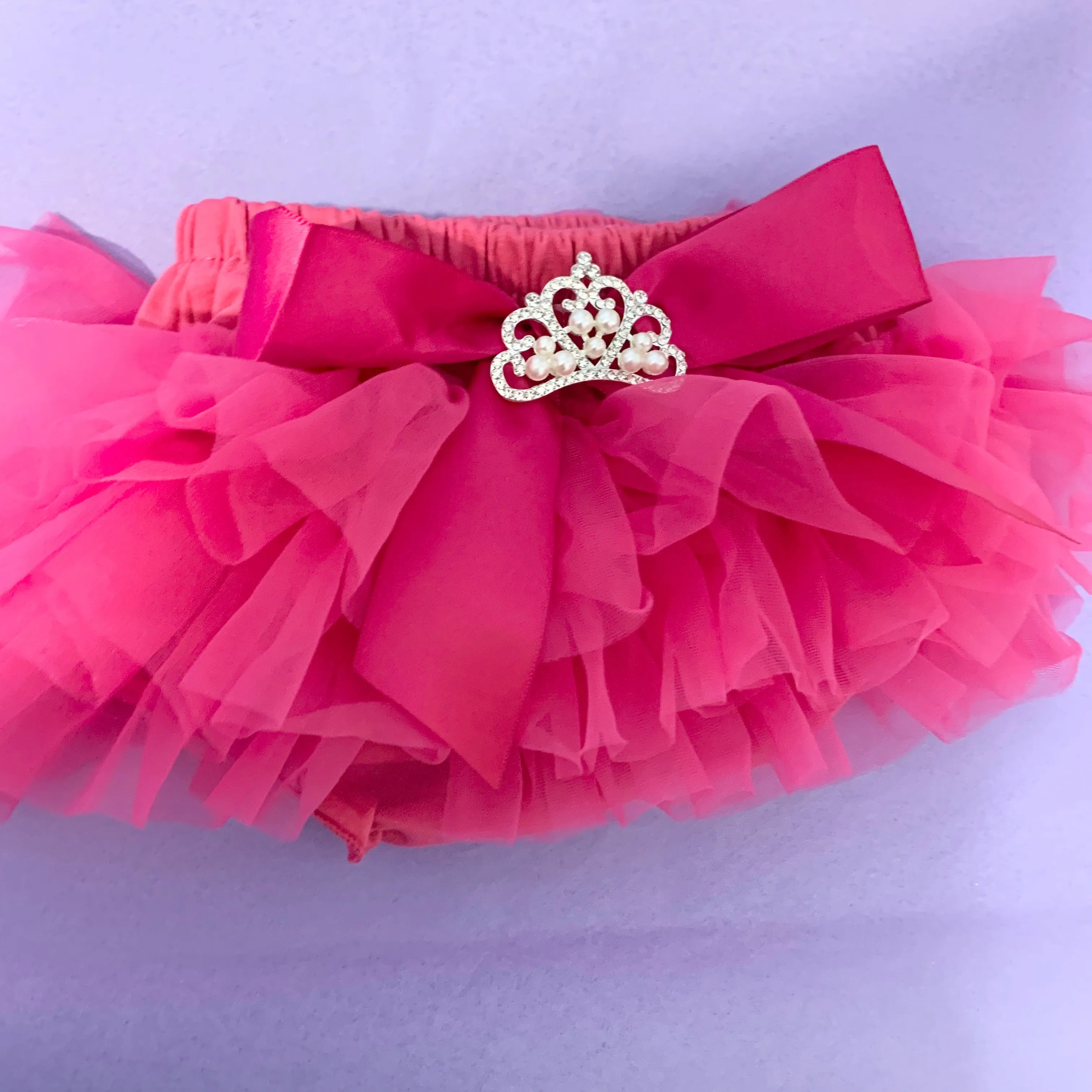 Bloomers with princess crown