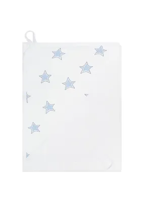 Blue Stars Print Towel Set