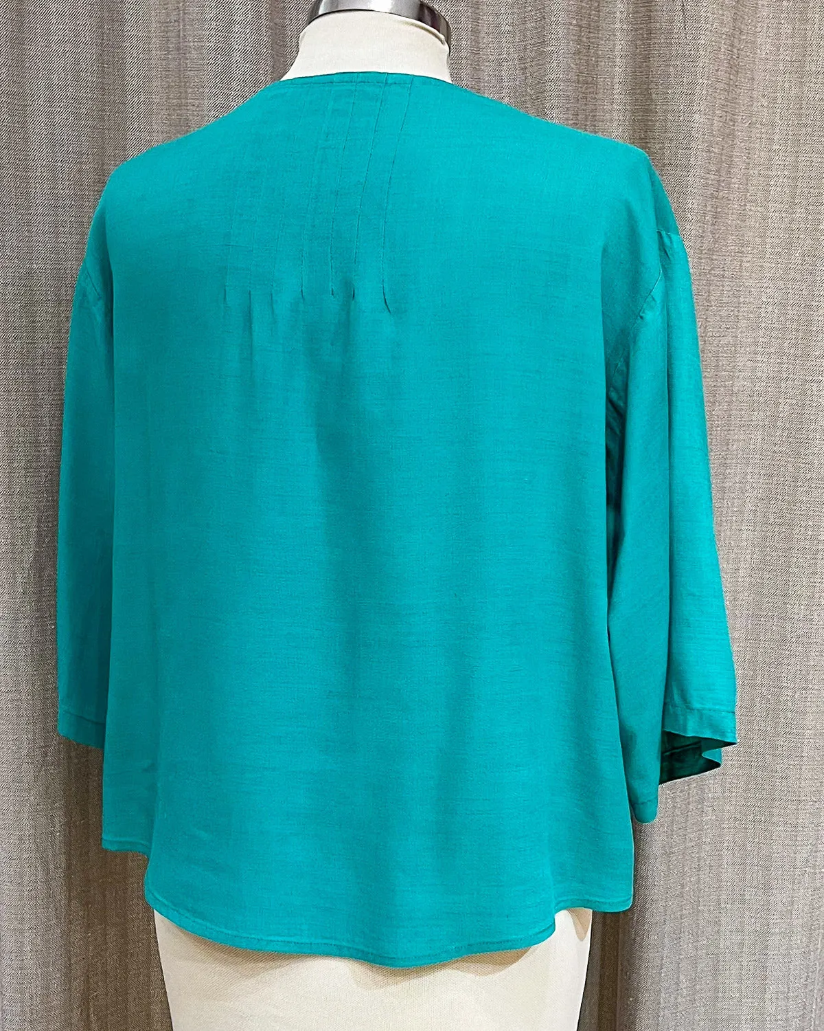 Blusa Vintage In Lino  L