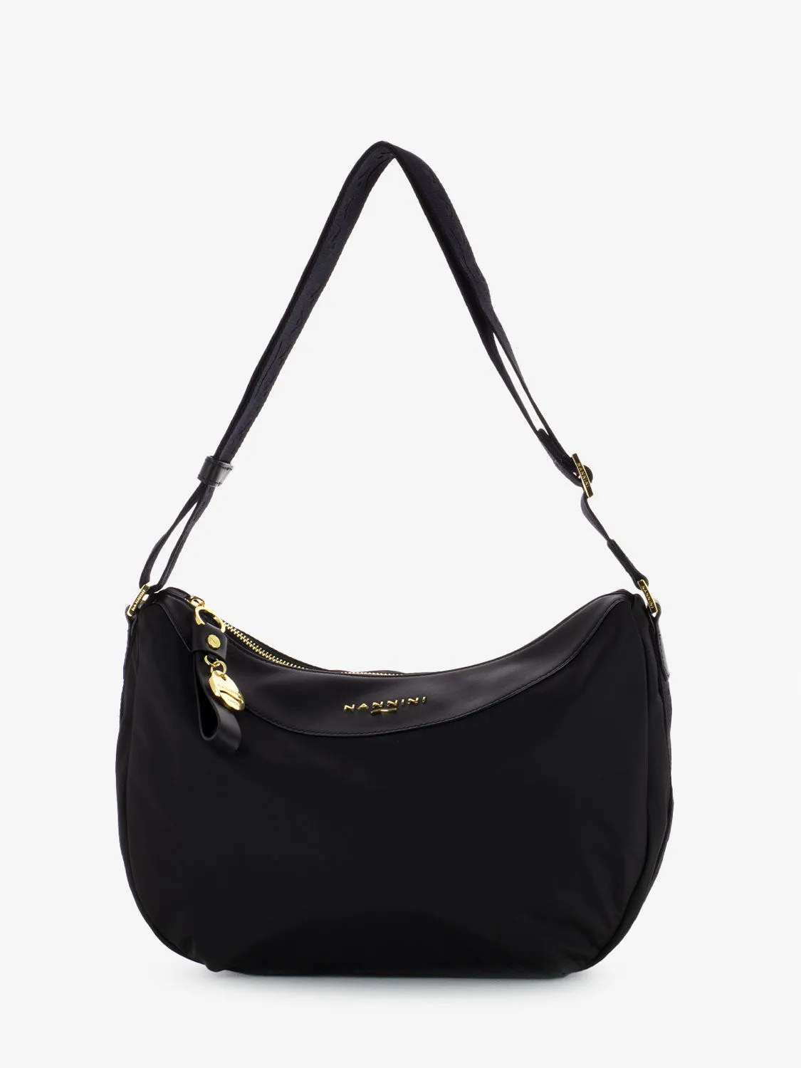 Borsa a tracolla Liberty in nylon nero