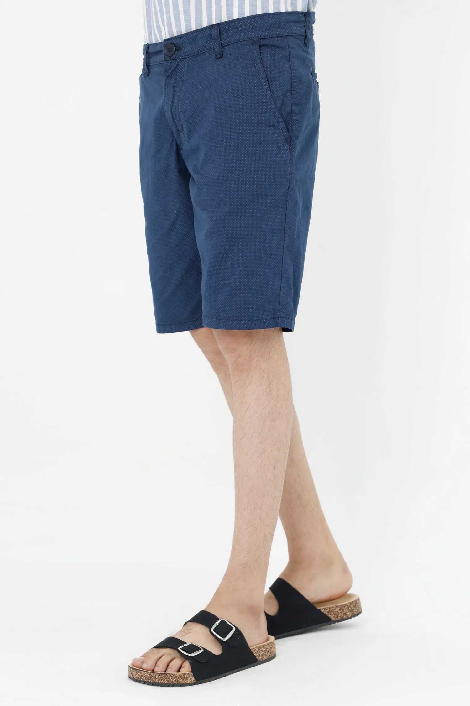 BREEZY CHINO MEN'S SHORTS-NAVY