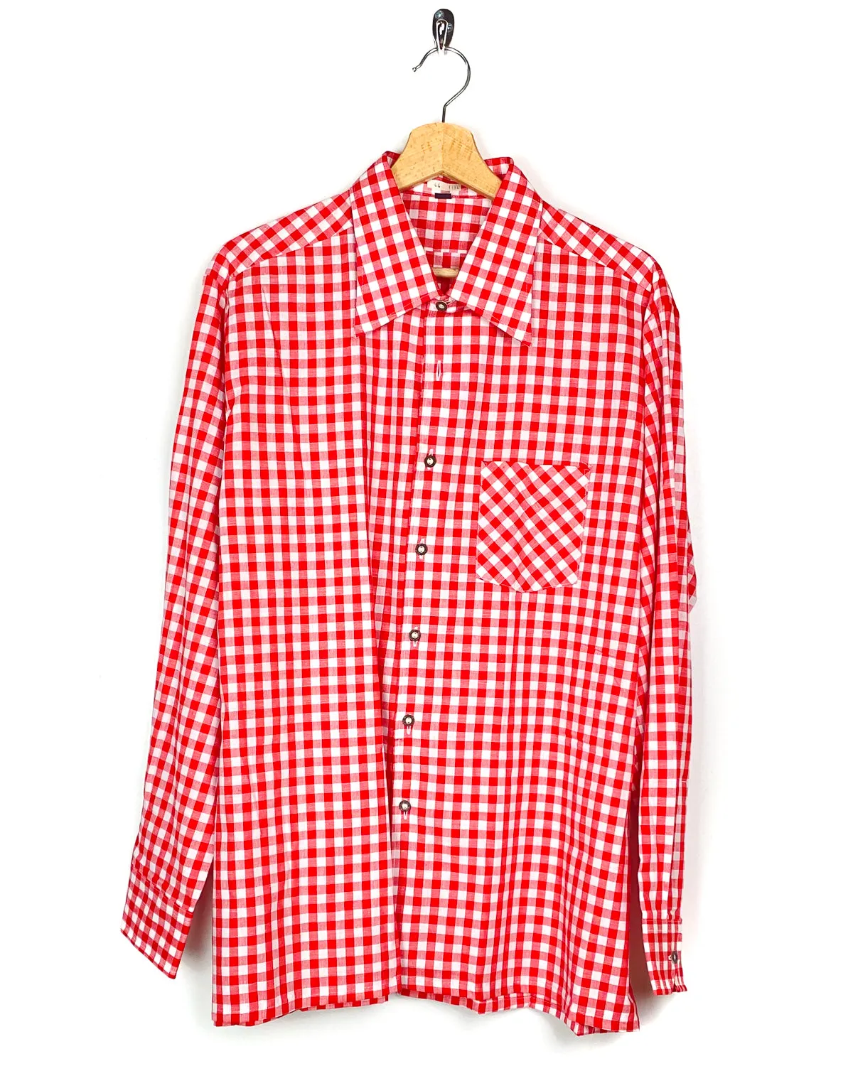 Camicia A Quadri Taglia L