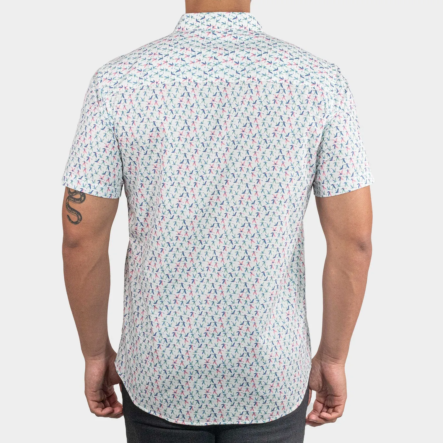 Camisa Casual Manga Larga Para Hombre