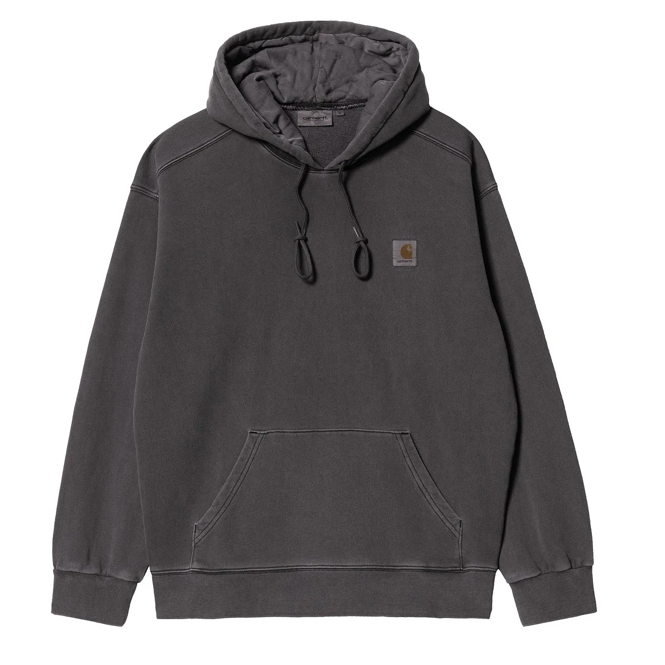 Carhartt WIP Hooded Nelson Sweat Charcoal