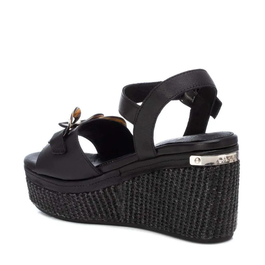 Carmela black wedge 160724