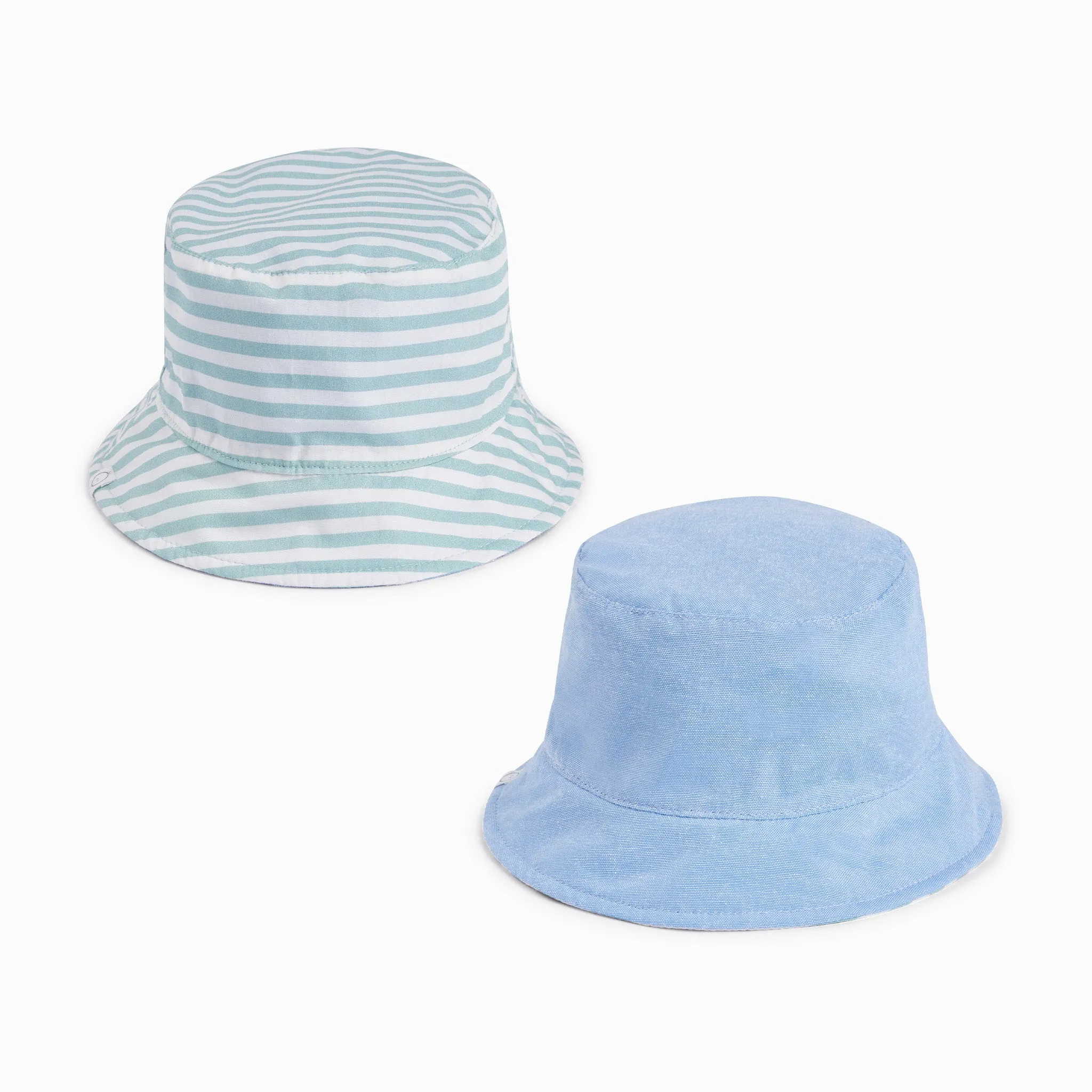 Chambray Reversible Sun Hat