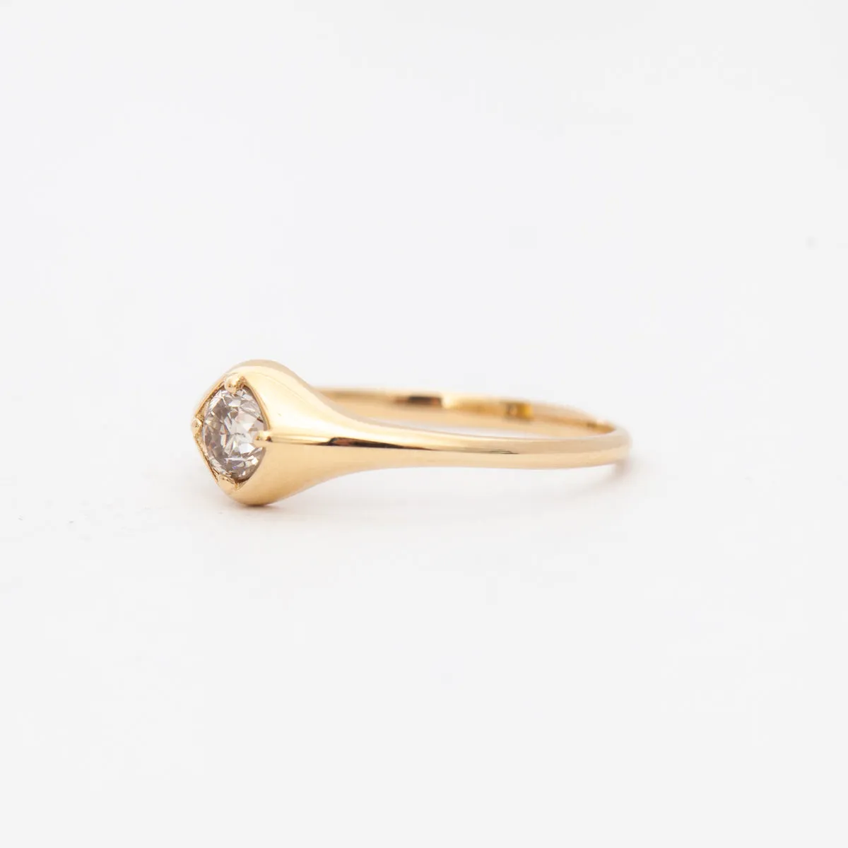 Champagne Diamond Billie Ring