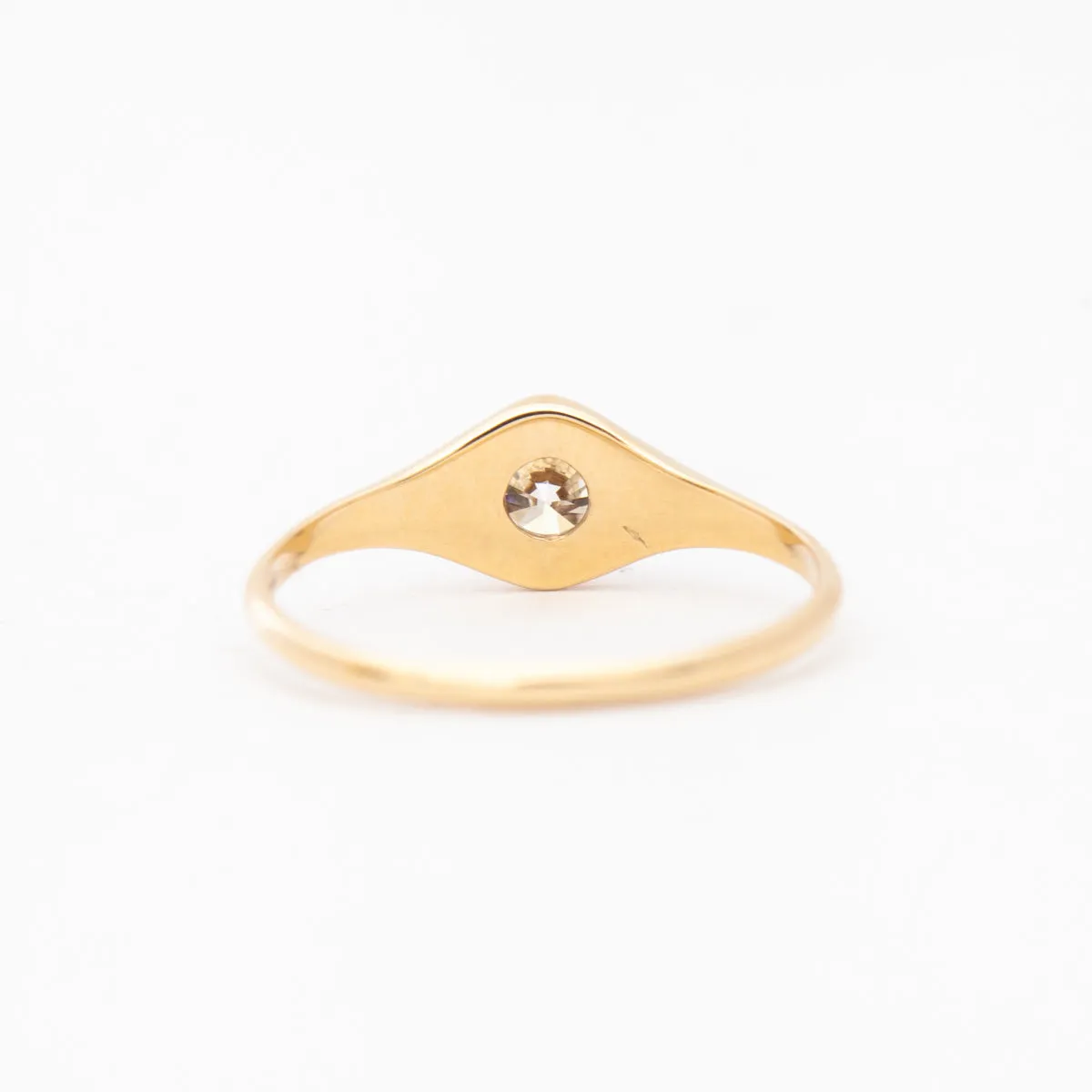 Champagne Diamond Billie Ring