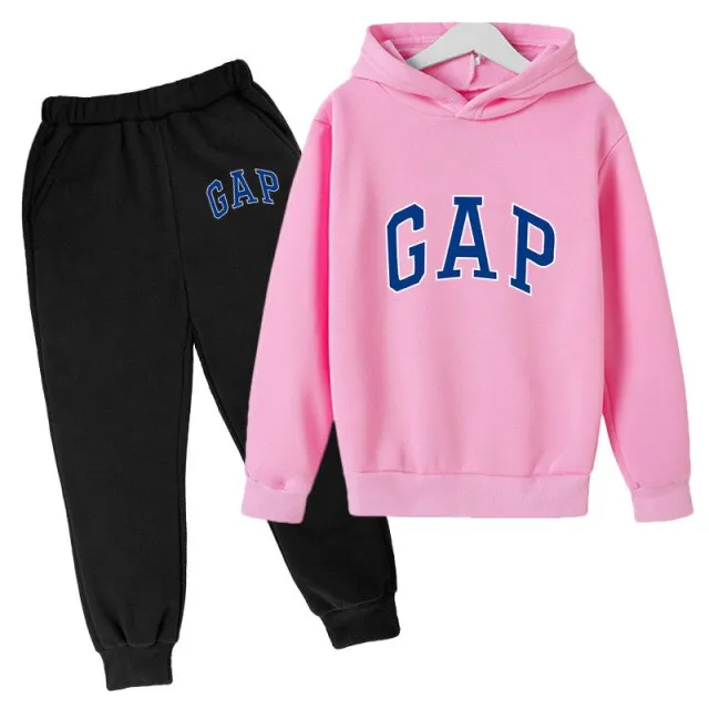 Children and Adolescents Sports and Leisure Clothing Hoodies Pants 2 Pice Boys and Girls Special Offer Tracksuit Men