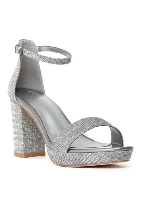 CLASSIC PLATFORM HEELS-PEWTER