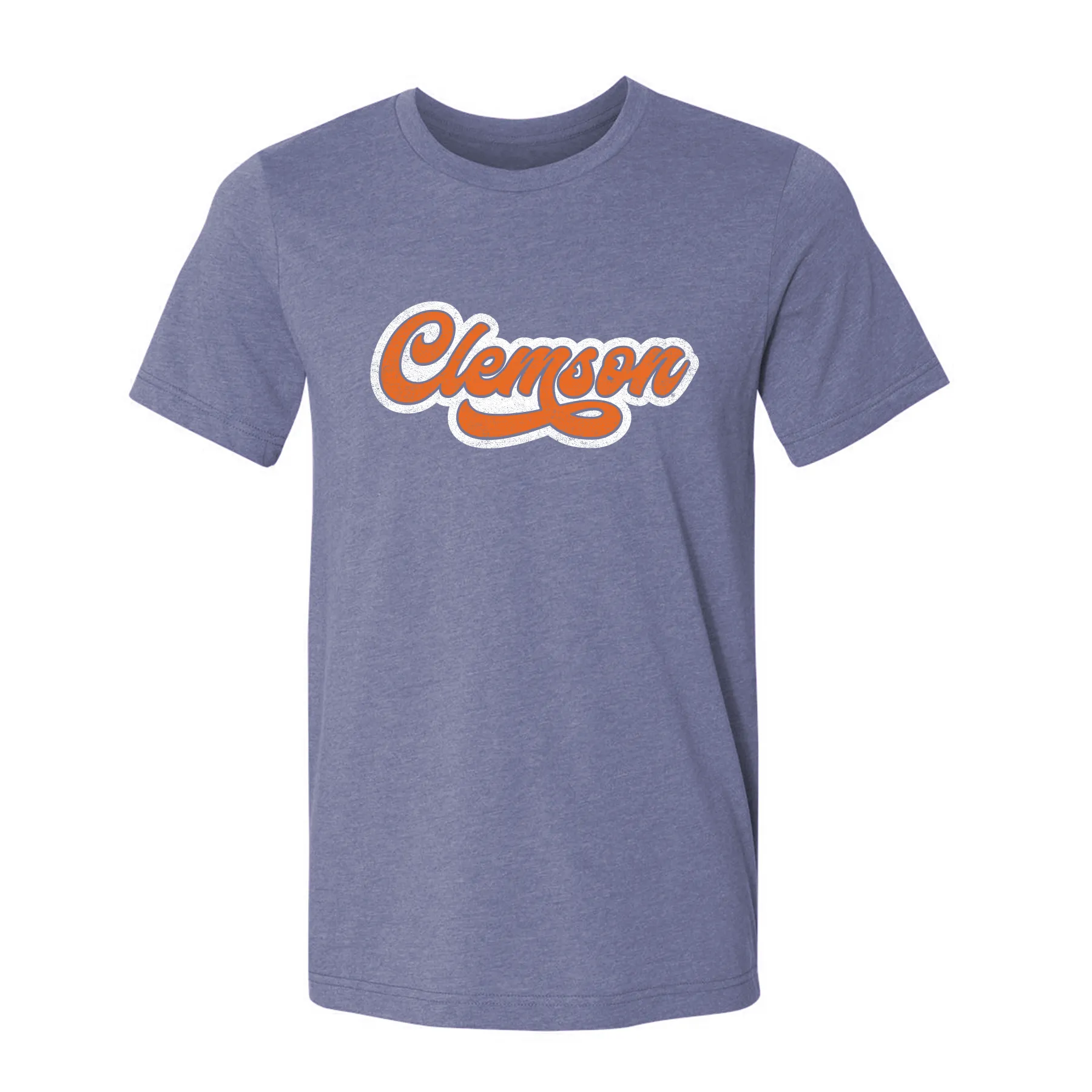 Clemson Retro Script - (Multiple Colors)