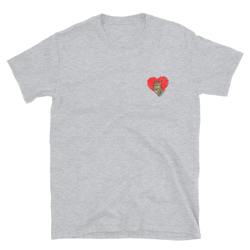 CleoCatra Heart Unisex T-Shirt