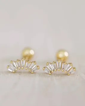 Coast and Cove - Crystal Curve Studs