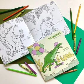 Coloring Book - The Dinosaurs A Jurassic Adventure