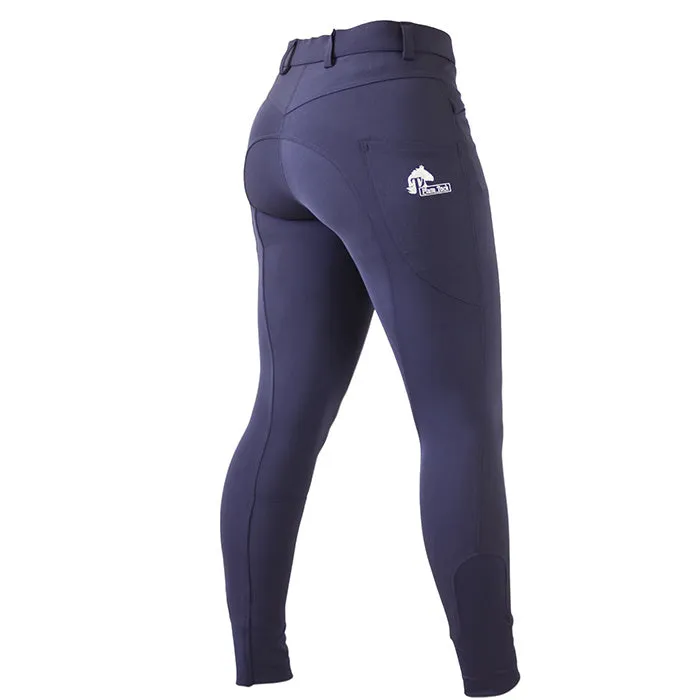 CoolMax Navy Breeches with NO Silicone