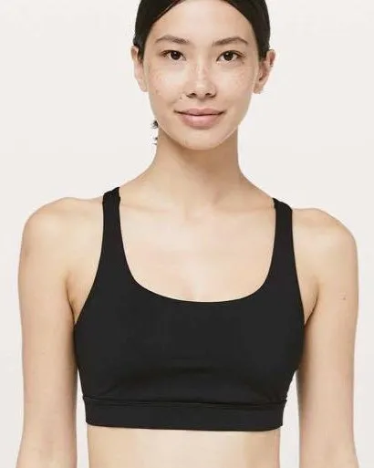 Crivit Non Padded Sports Bra - Black