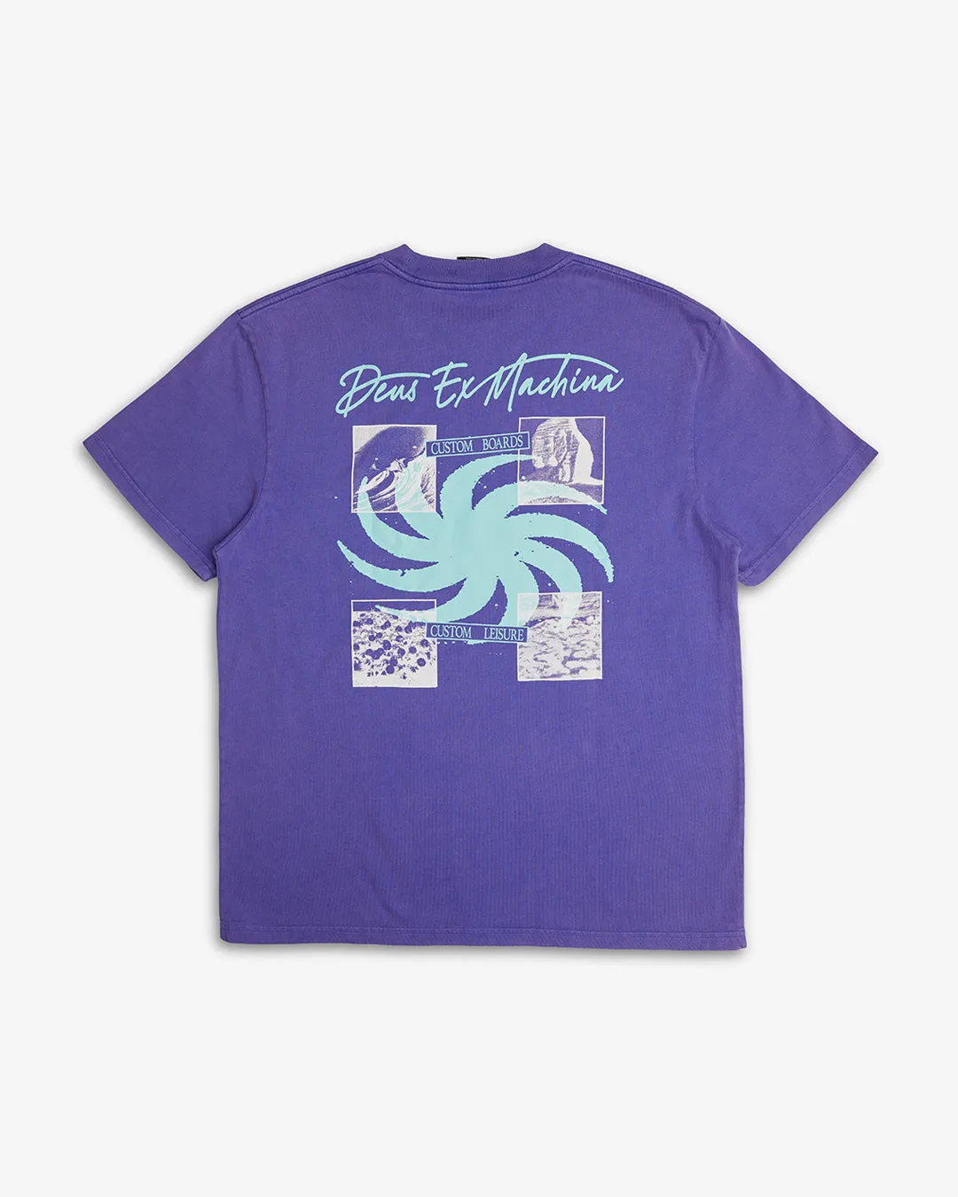 CUSTOM LEISURE TEE - DEEP BLUE