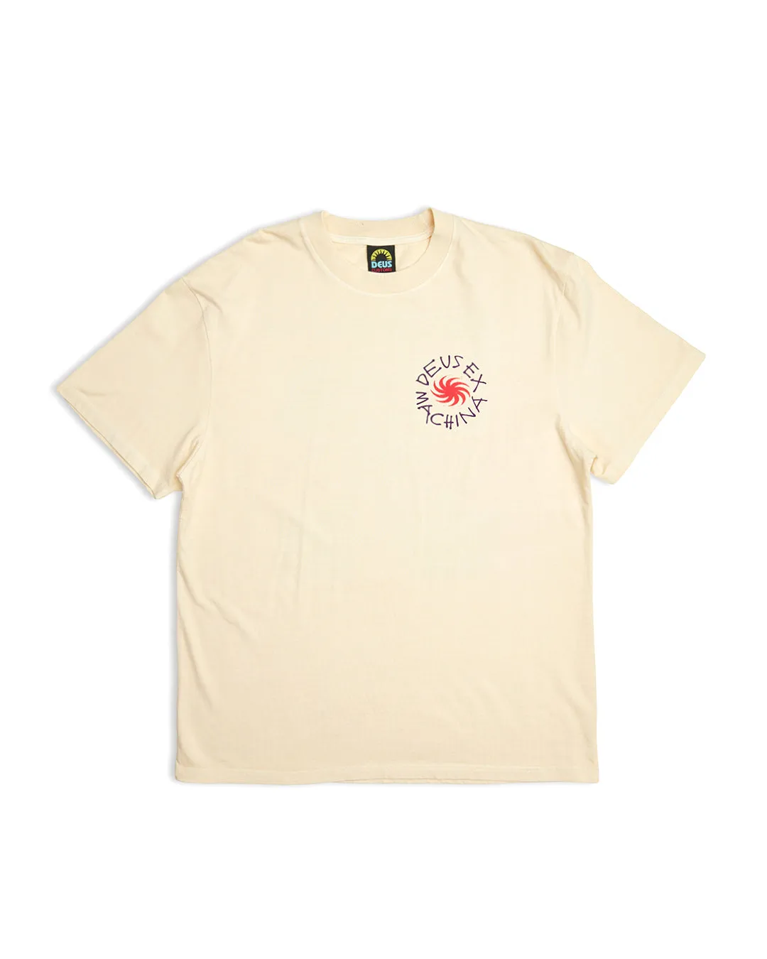 Custom Leisure Tee - Dirty White