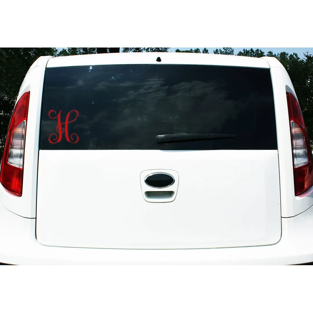 Custom Vinyl Monogram Decal